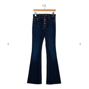 Veronica Beard - Beverly Skinny Flare in Washed Oxford - Size 29